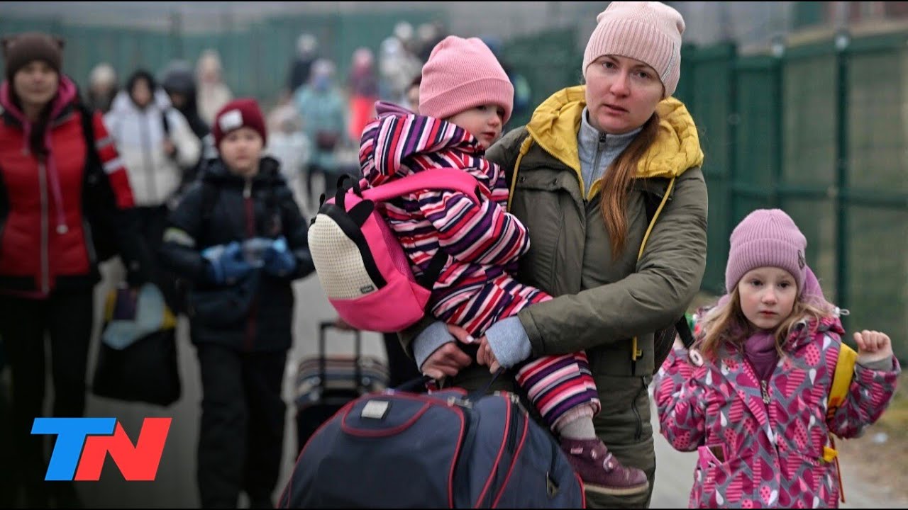 La invasión rusa a Ucrania: más de un millón de niños, niñas y adolescentes refugiados