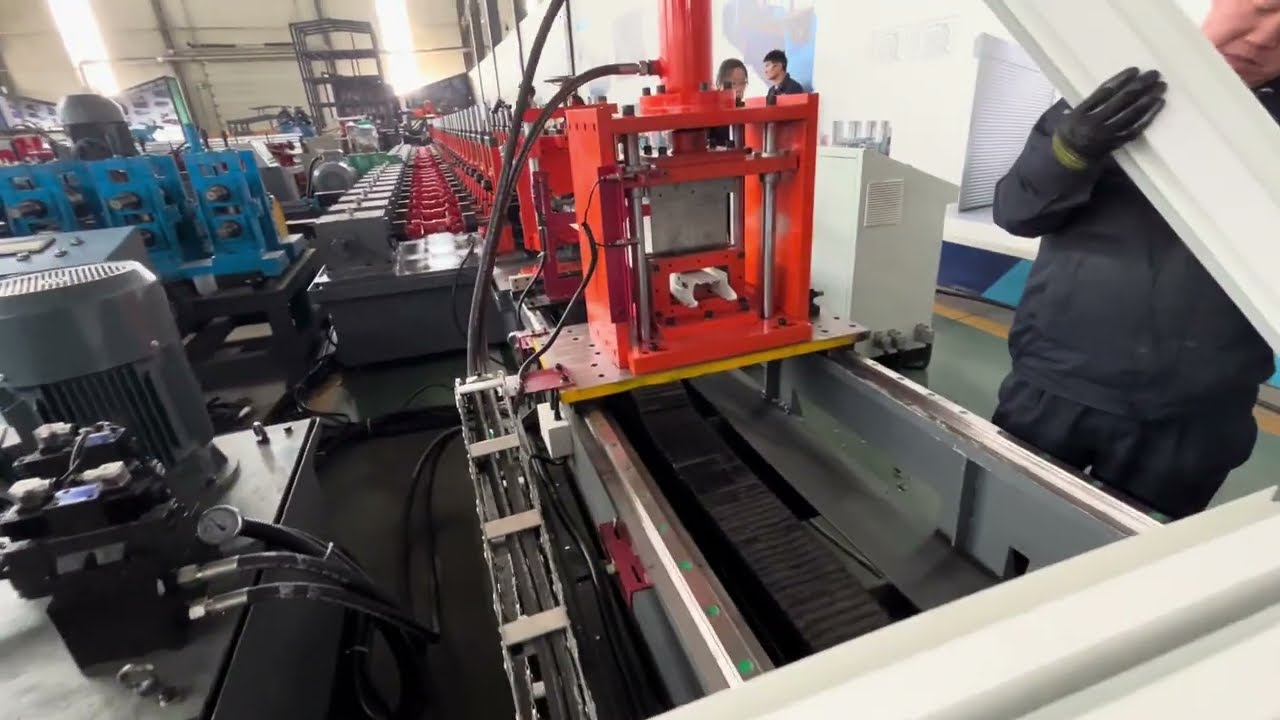 Scaffold Toe Board Footpedal Roll Forming Machine Metal Scaffold Walk Board Roll Forming Machine