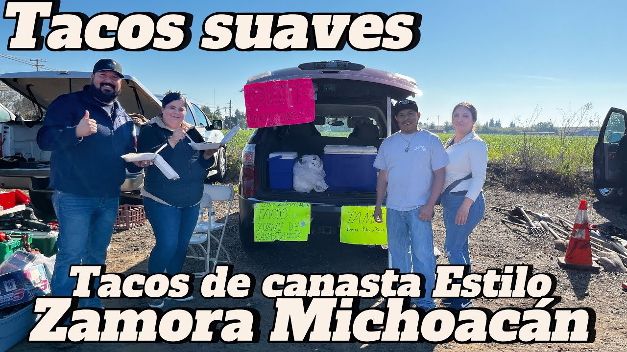 LOS MEJORES TACOS SUAVES TACOS DE CANASTA ESTILO ZAMORA MICHOAC&Aacute;N🧺 MUY DELICIOSOS Y CARNITAS 