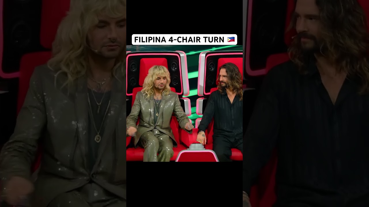 Filipina 4-Chair Turn in the voice germany 🇵🇭