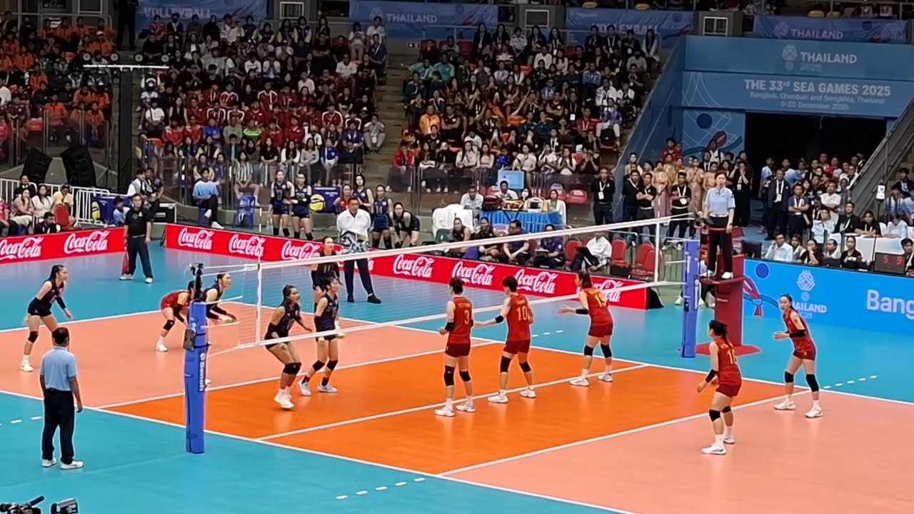 เซตห้าดิวซ์มันส์หยุดโลก ไทย🇹🇭เวียดนาม🇻🇳 #SEAGAMES2025 #33rdSEAGAMES #ซีเกมส์ครั้งที่33 #THAILAND2025