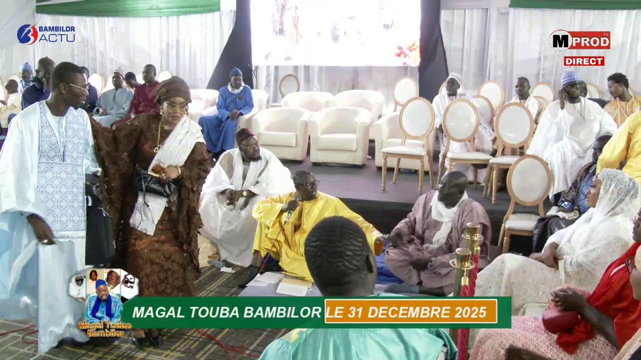 17e édition 2025:  Magal Touba Bambilor, par Serigne Mame Mor Bousso, Cérémonie