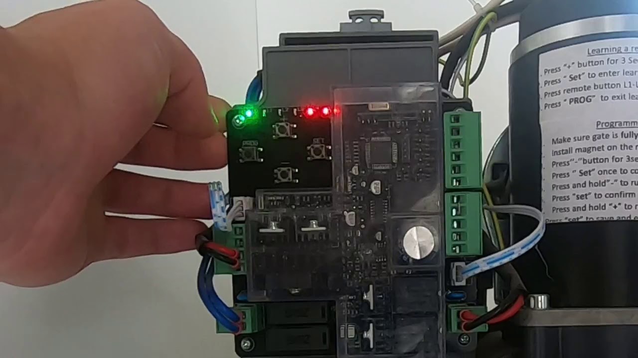 How to program Gate Keeper SL800 limits