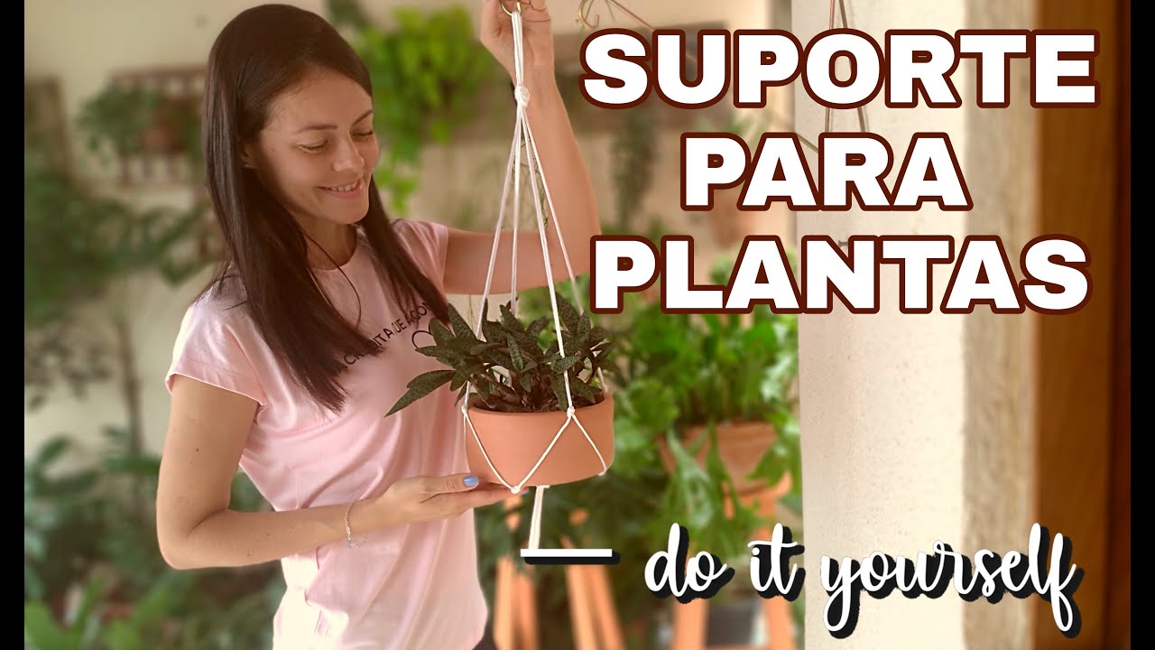 Suporte para plantas mais fácil do mundo!