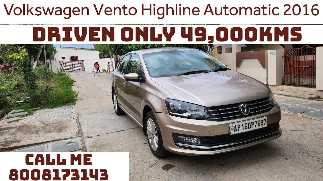 Volkswagen Vento Highline Automatic ( 49,000Kms ) For Sale @Haniya Car Decors