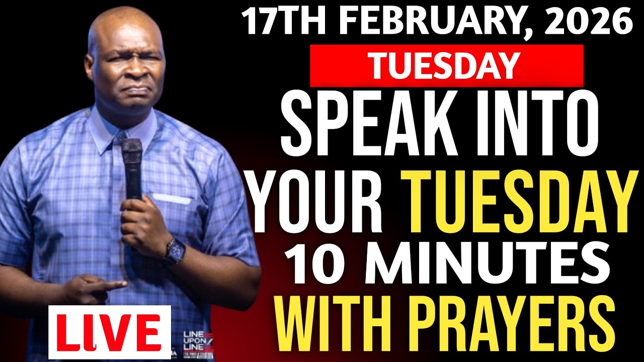 Tuesday 17th February,2026]Speak Into Early Morning Prayer | Spiritual Prayer -Apostle Joshua Selman