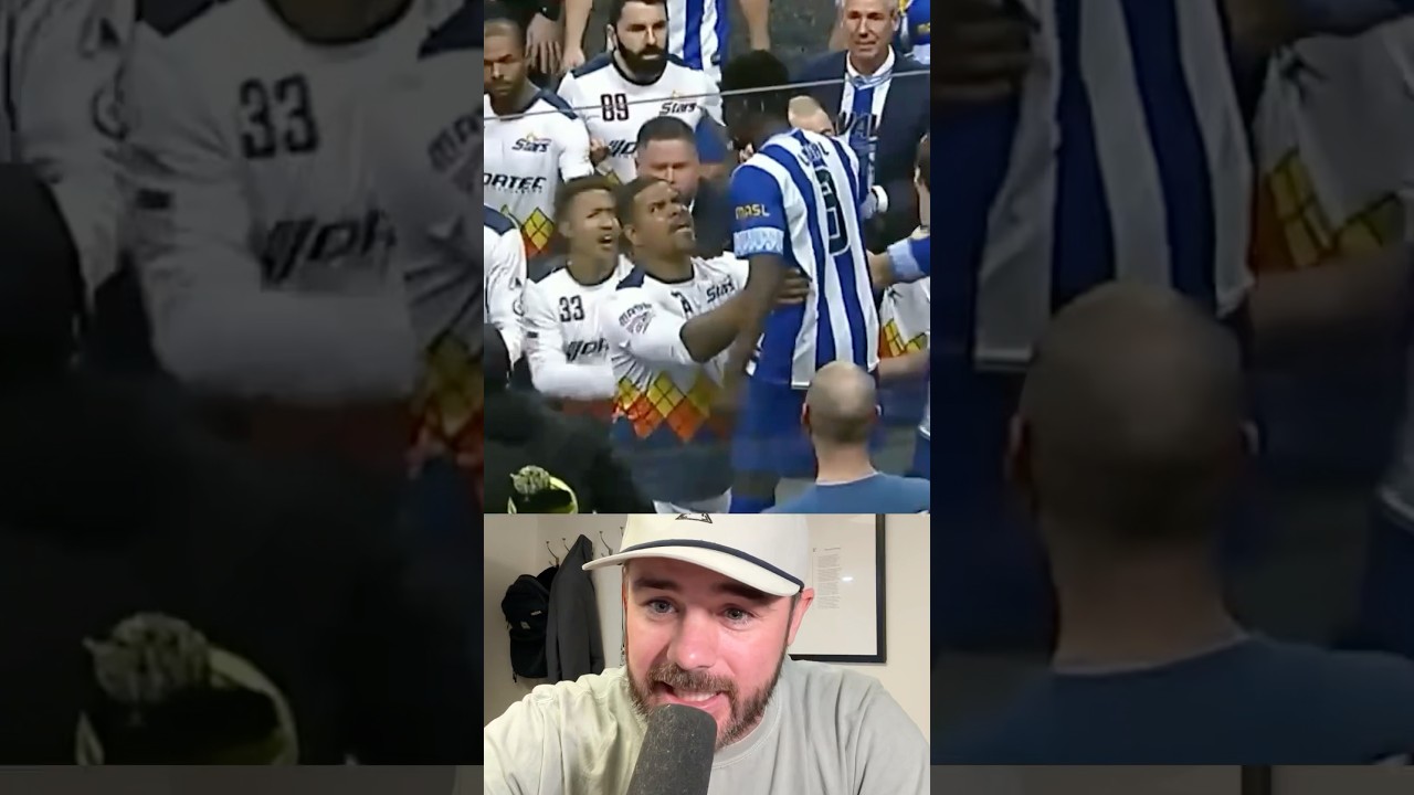 Push comes to shove in Arena Soccer League, a breakdown short #soccer #football #sports #controversy