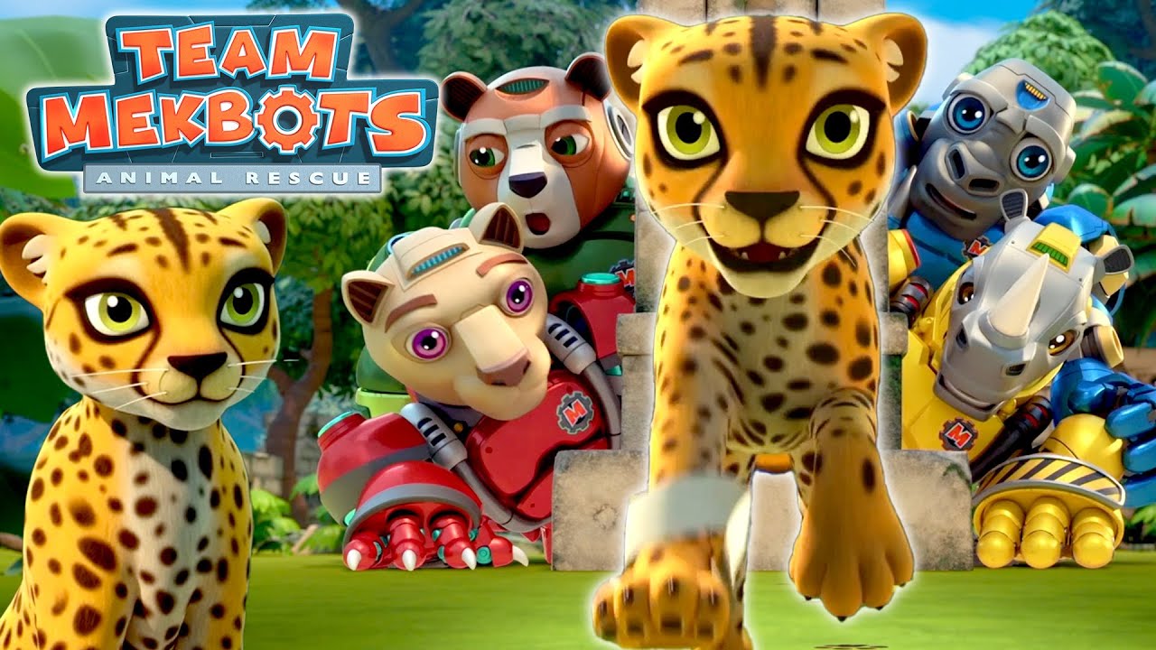 Can The Mekbots Catch a BABY CHEETAH?? + MORE Mekbot Adventures | TEAM MEKBOTS ANIMAL RESCUE