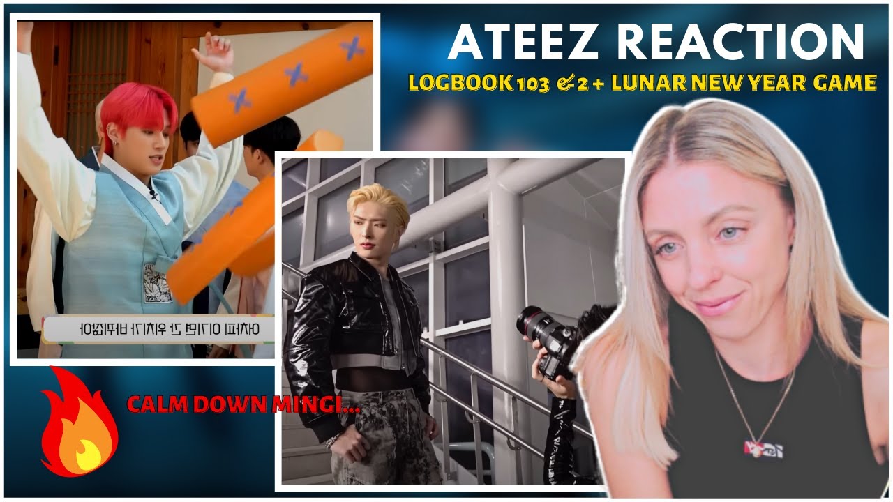 ATEEZ REACTION: Logbook 103 | Lunar New Year Yutnori Game!