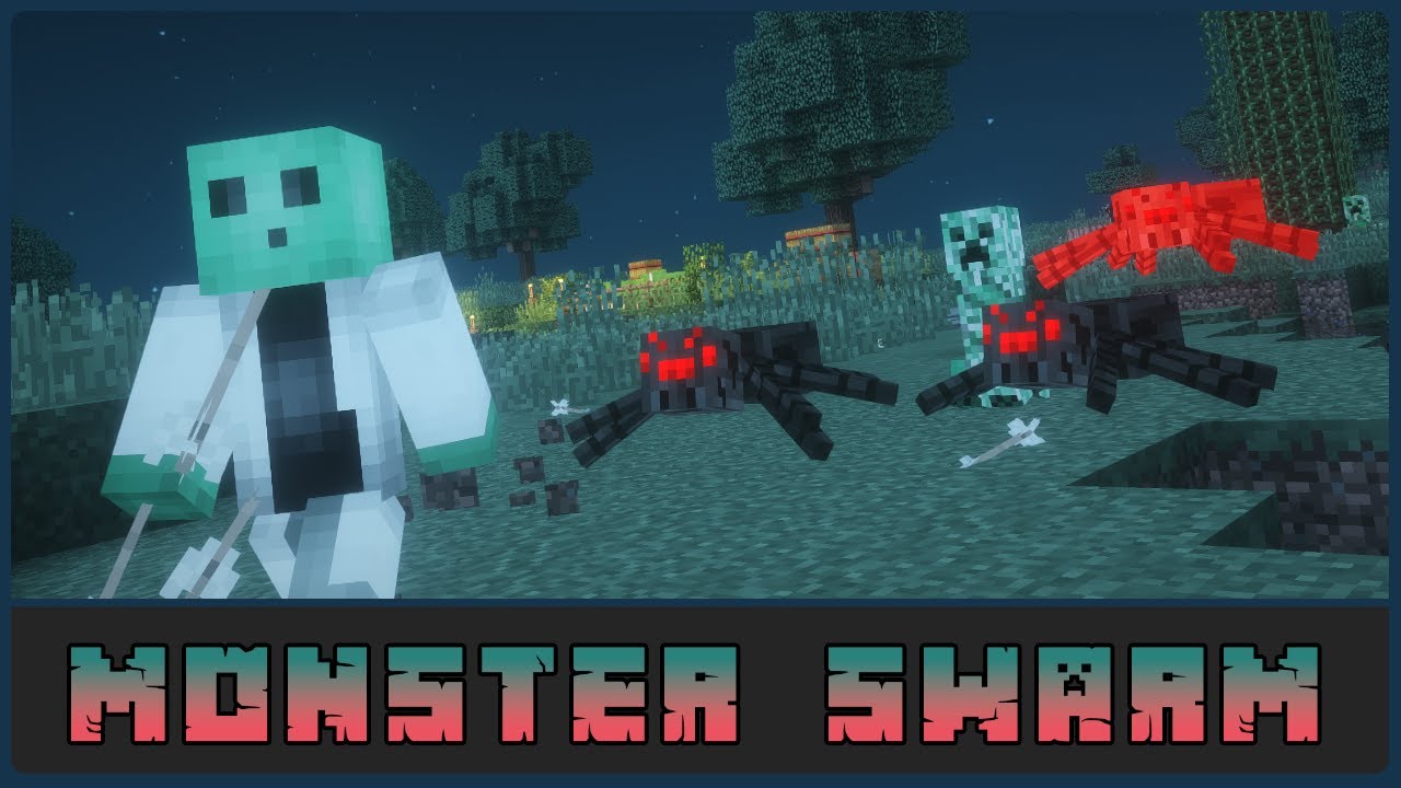 Minecraft - Monster Swarm Mod Showcase [1.12.2]