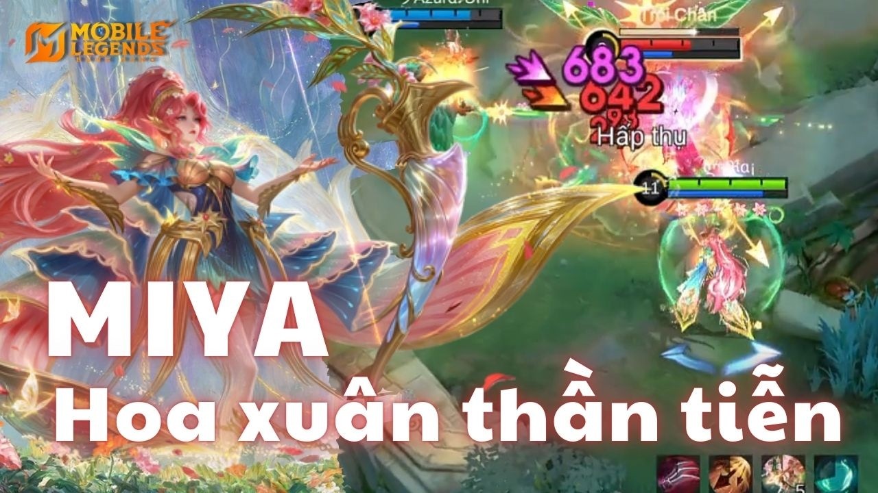 MLBB | MIYA HOA XUÂN THẦN TIỄN XINH ƠI LÀ XINH !!!