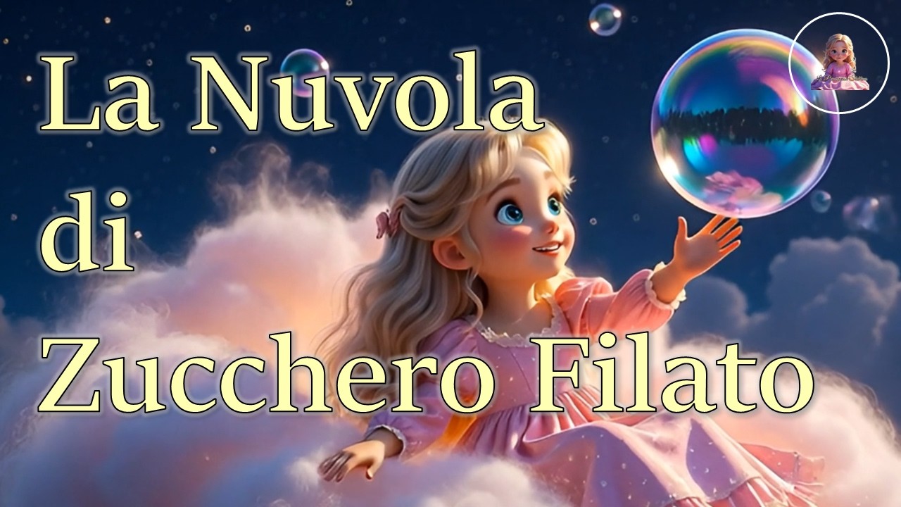 La Principessa Stellina e la Nuvola di Zucchero Filato 🌙✨ Fiaba della Buonanotte per Bambini