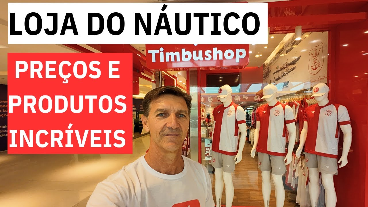 EXPLORANDO a LOJA do NÁUTICO no SHOPPING RECIFE. PREÇOS EXCLUSIVOS e os MELHORES PRODUTOS