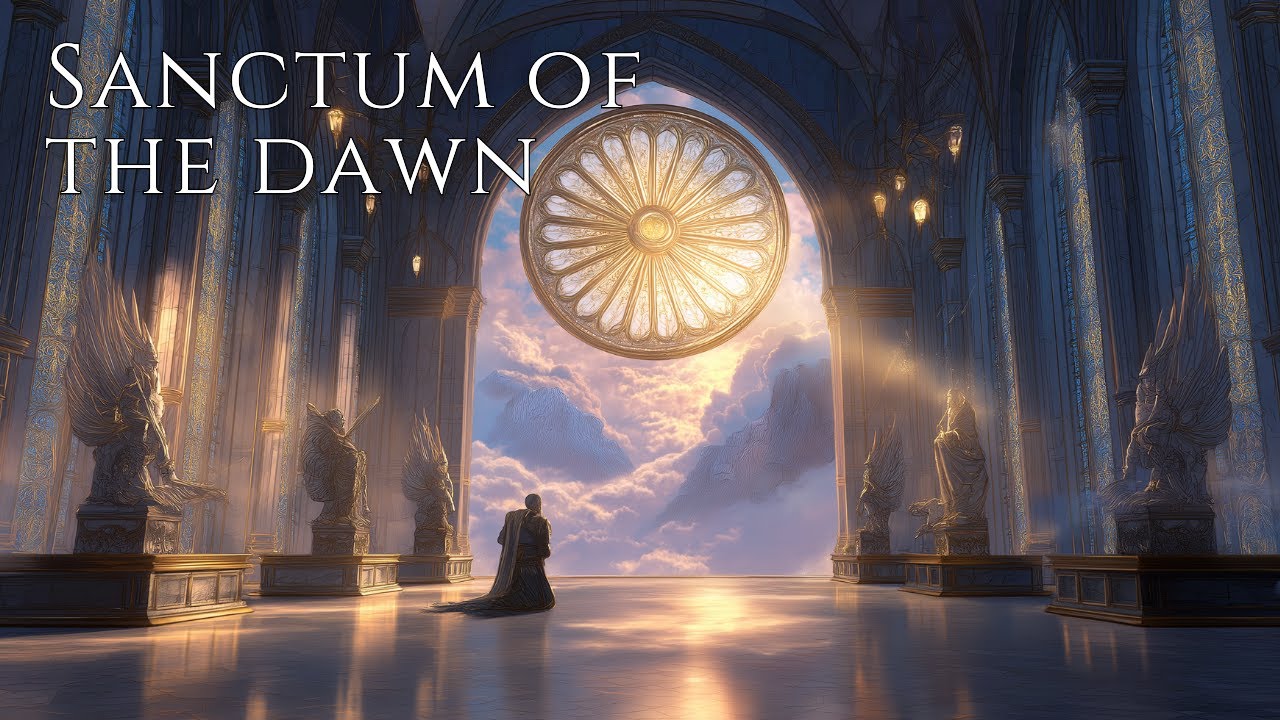 Sanctum of the Dawn ☀️ | Holy Temple Ambience (Paladin & Cleric Theme)