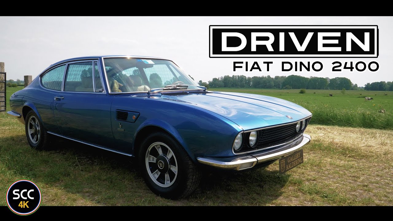 FIAT DINO 2.4 COUP&Eacute; 2400 1973 | 4K | Test drive in top gear with V6 engine sound - SCC TV