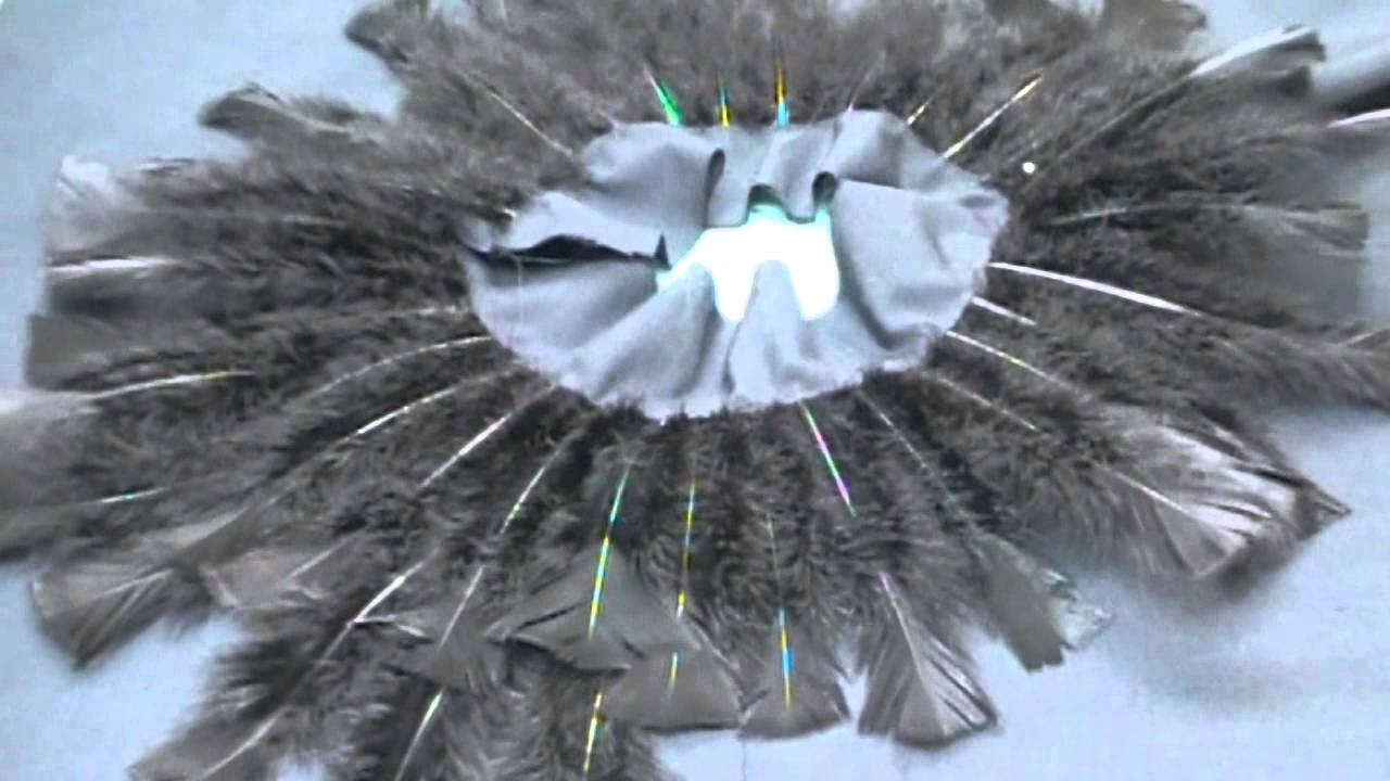 Circle Feather Skirt: Black Swan Skirt