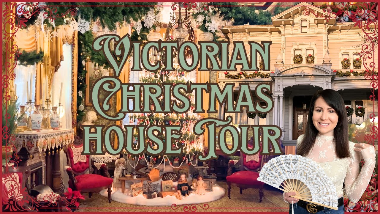 A VERY VICTORIAN CHRISTMAS | Holiday Home Decor Tour | McHenry Mansion
