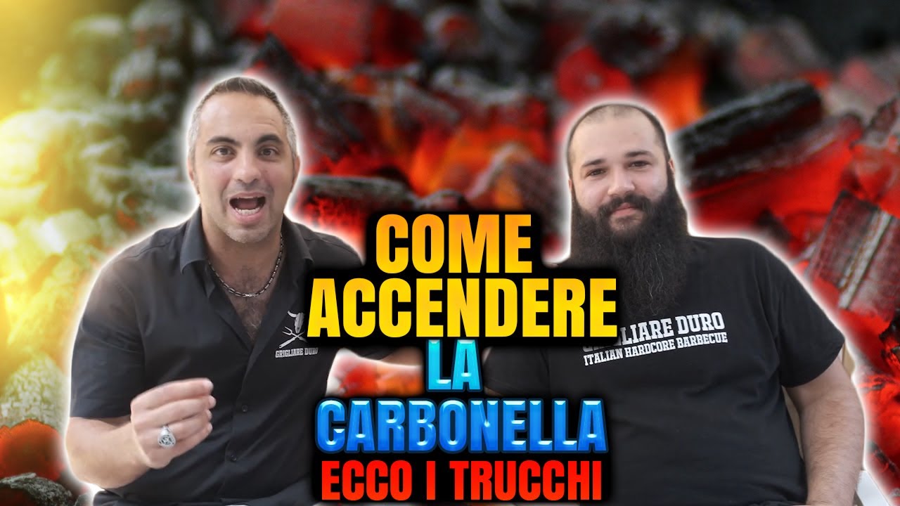 Come accendere la Carbonella e i trucchi su come accendere il Barbecue | Quello che nessuno ti dice