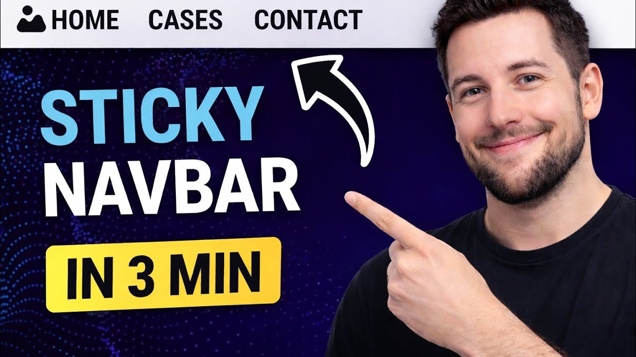 Sticky Navbar Covers Content? Simple CSS Fix