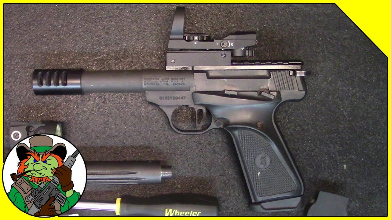Browning Buckmark Pistol - Steel Challenge Makeover - Precision To Speed