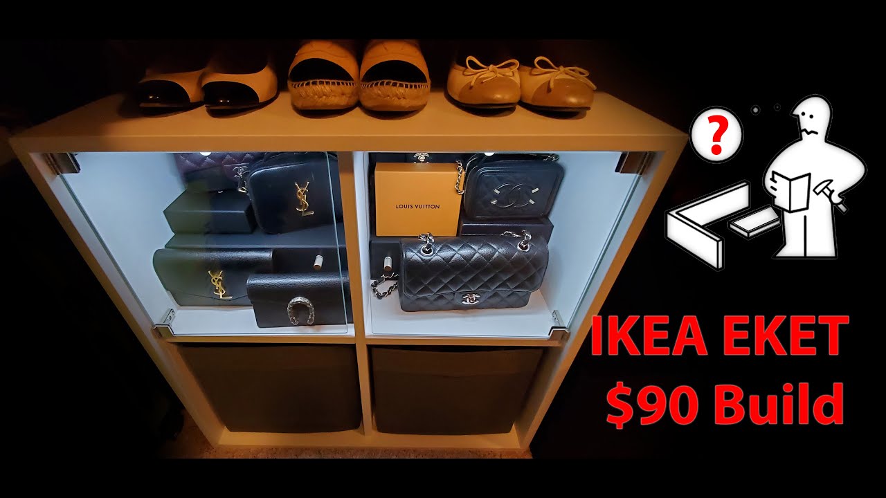 IKEA EKET Cabinet 4 compartments Unboxing & Setup