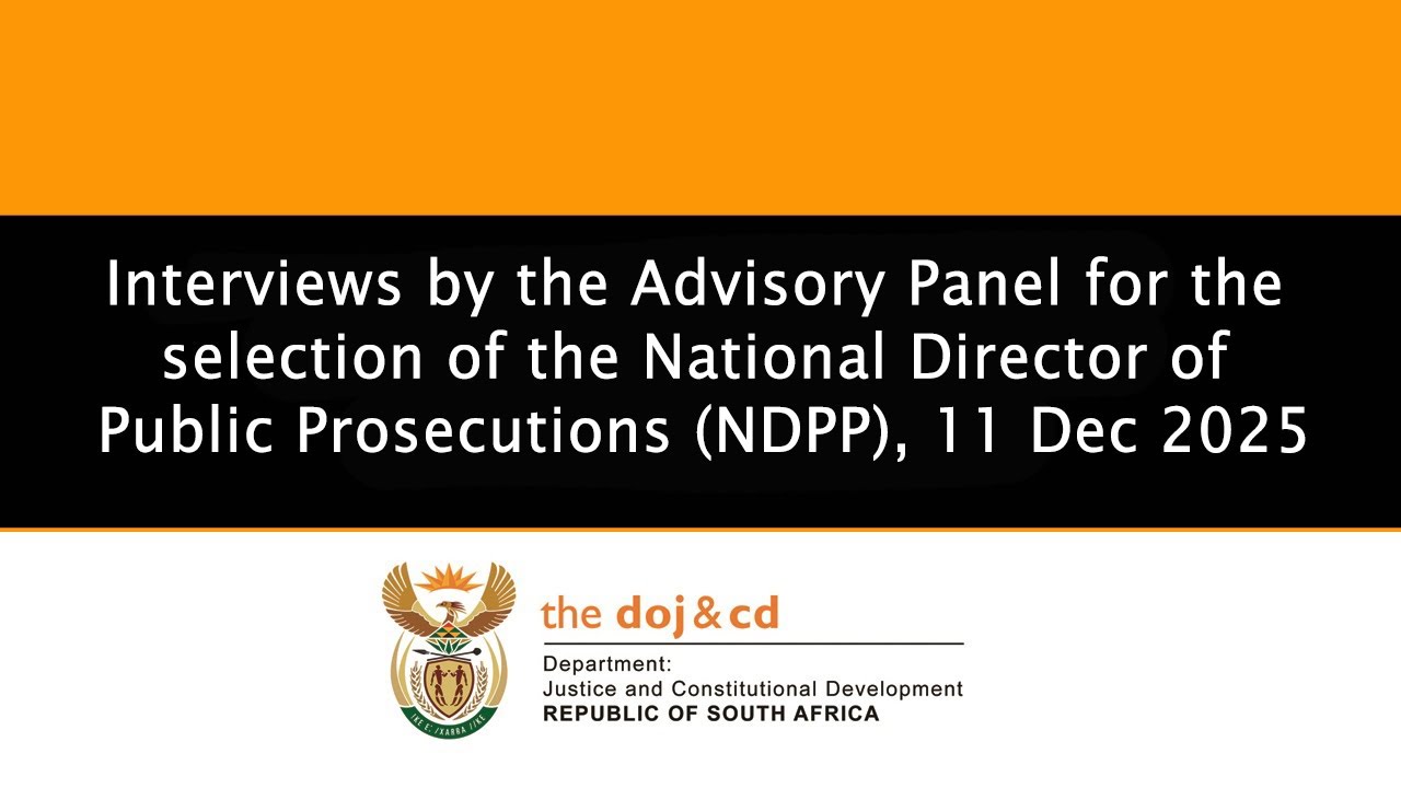 NDPP Candidate Interviews, 11 Dec 2025