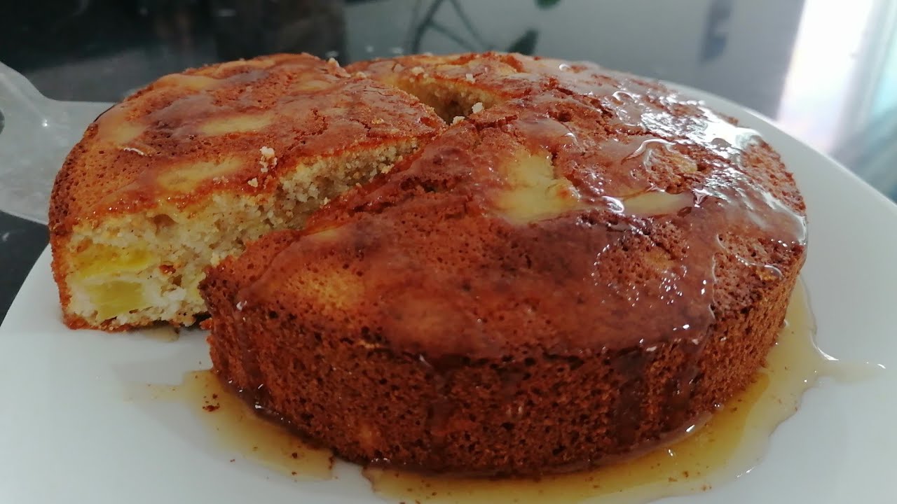 TARTA🎂DE PIÑA SIN GLUTEN SIN HARINA