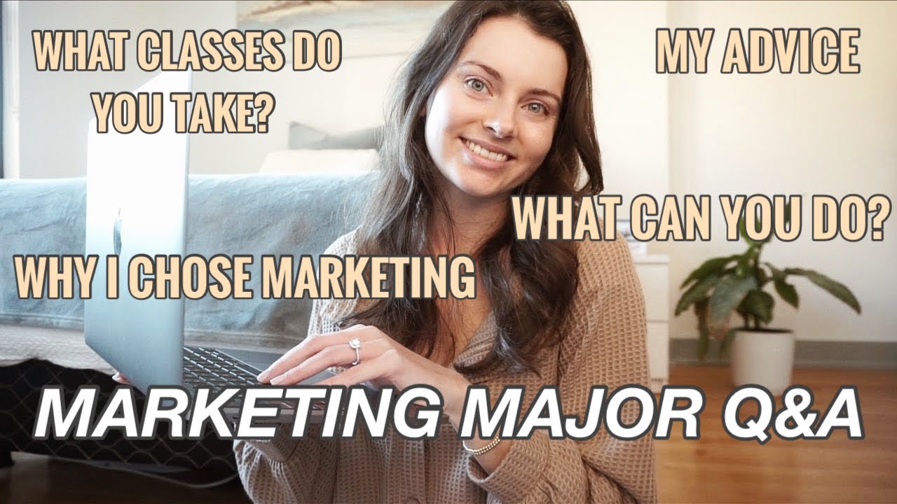 ADVICE FROM A MARKETING MAJOR GRAD | Why I Chose Marketing, What Can You Do, Classes | Marketing Q&A