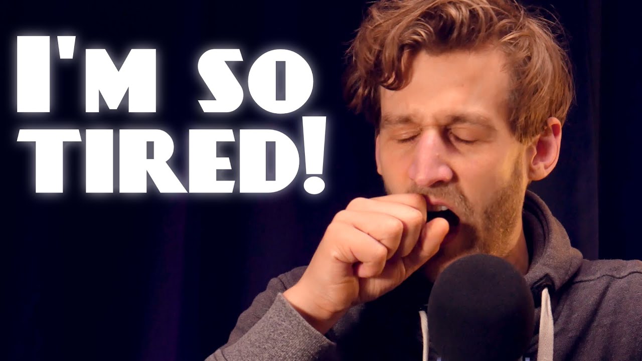 I'm so tired! 😴 | Helping you relax and sleep by telling you about my day | Yawning ASMR