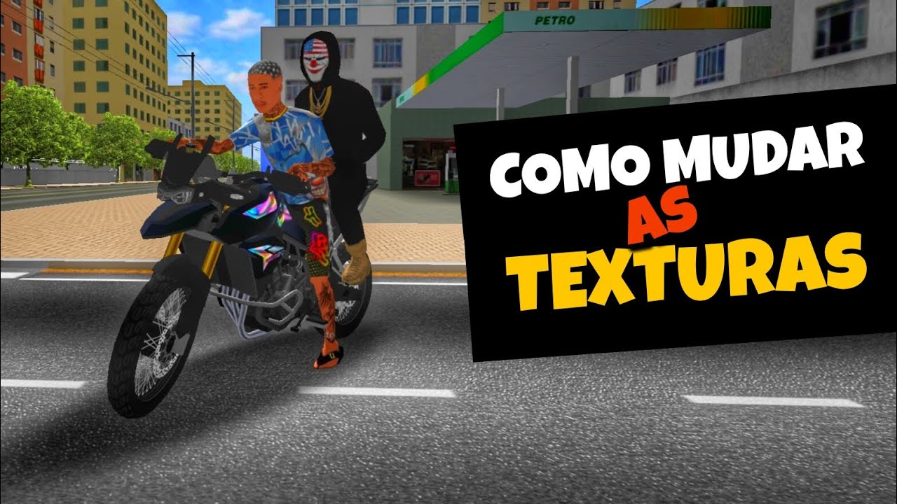 Como Trocar a Textura de Forma Simples do  Personagem NO Moto Wheelie 3D