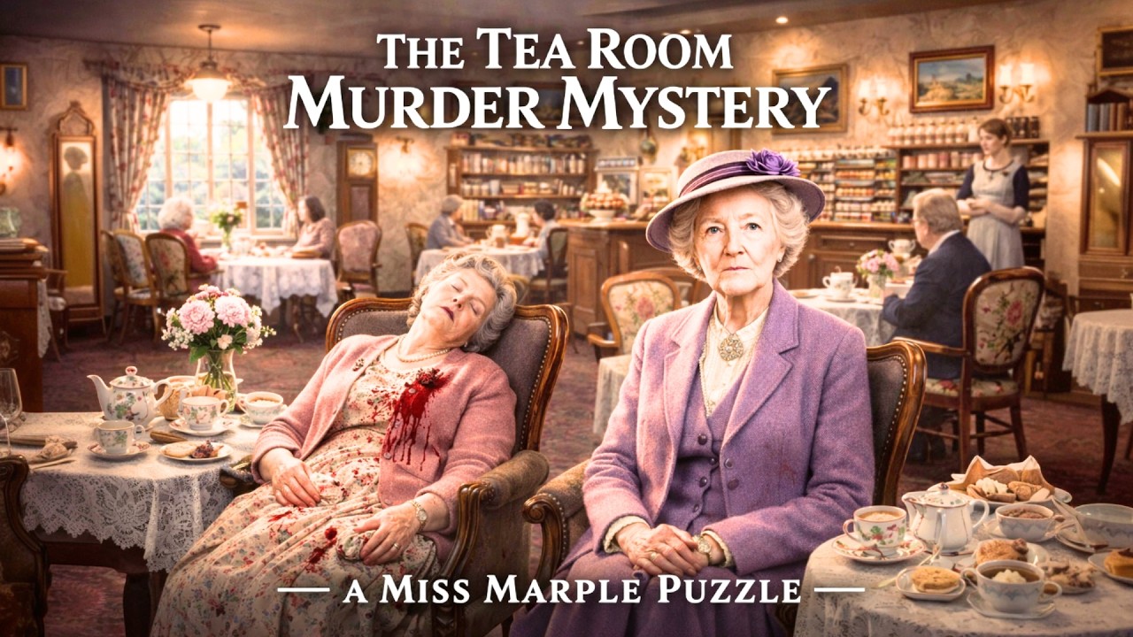 The Tea Room Murder Mystery | A Miss Marple Puzzle