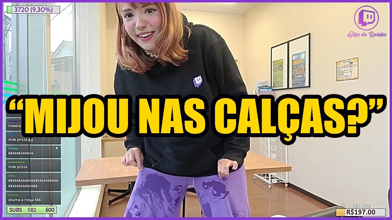 PRIZZA MIJOU NAS CAL&Ccedil;AS? | Clips da Roxinha