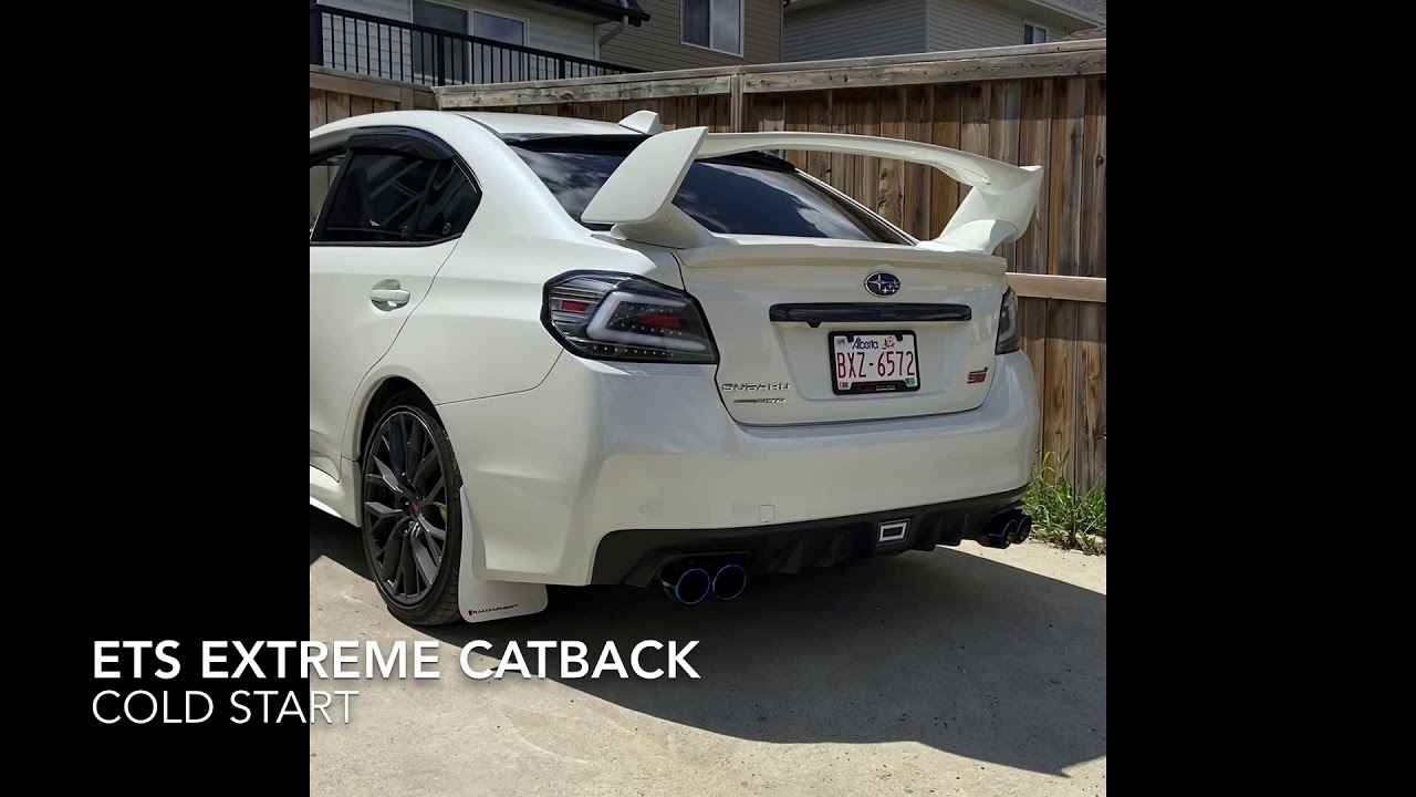 ETS Extreme Catback Subaru Wrx Sti