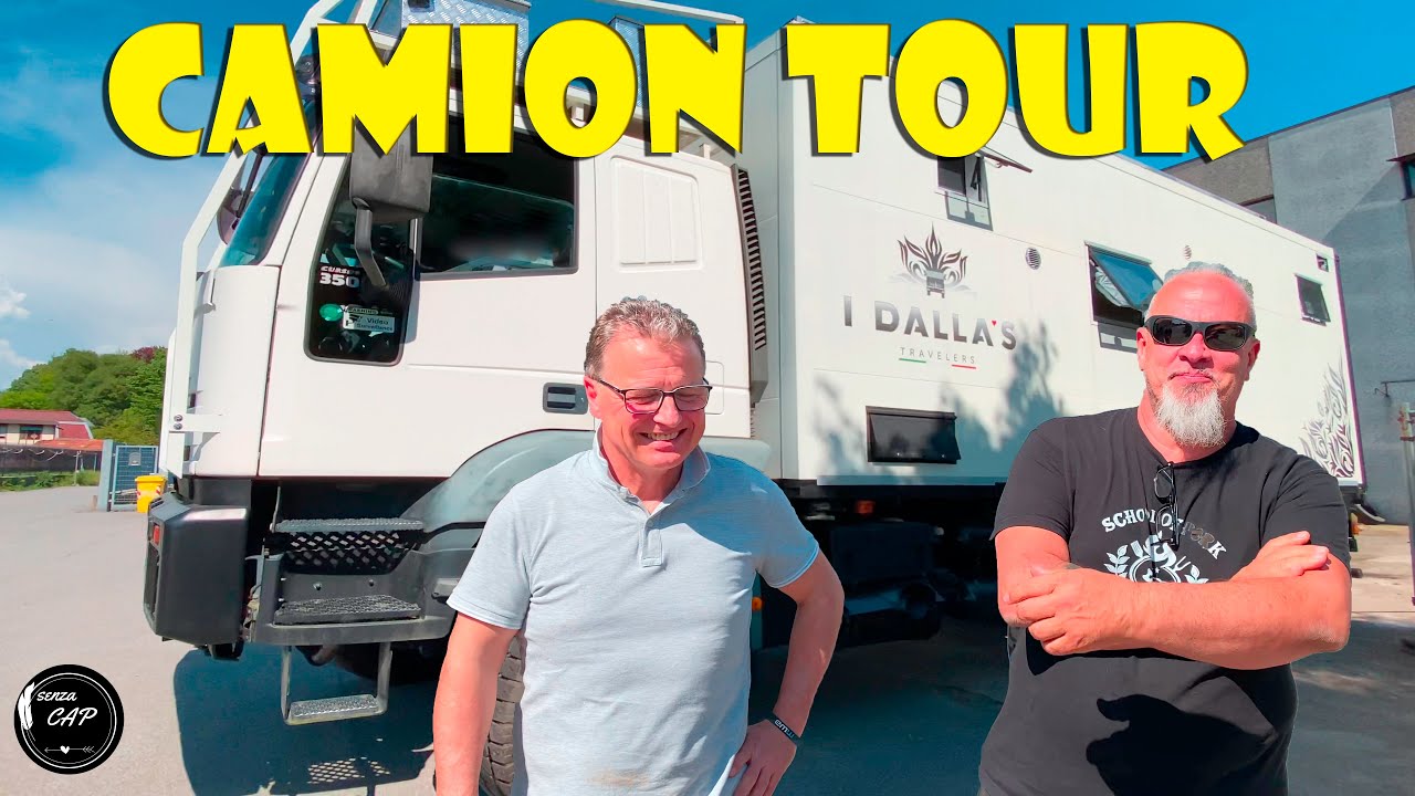Campertour in grande: un CAMION 4x4 autocostruito
