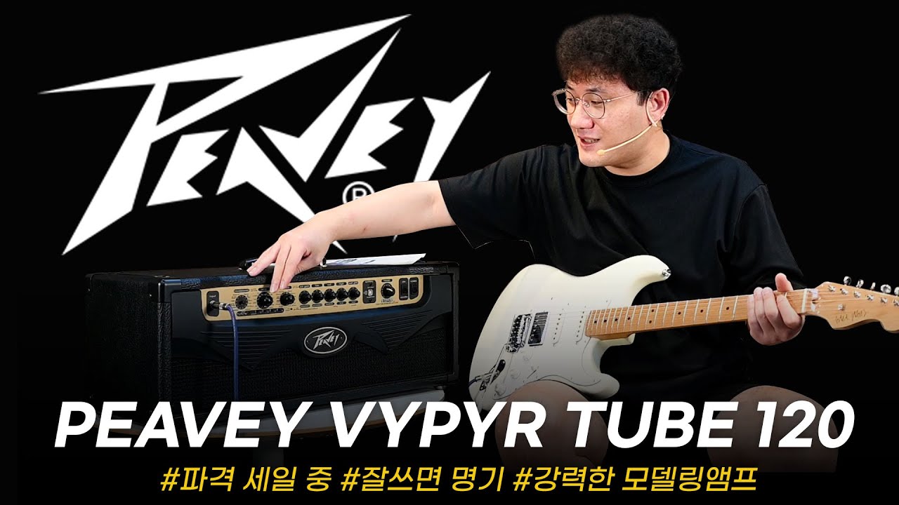 이것은 고대 유물인가 명기인가? 40만원대 파격할인 중인 모델링 앰프 Peavey Vypyr Tube 120 #피베이 #기타리뷰 #바이퍼 #기타앰프 #투데이스기어 #프리버드