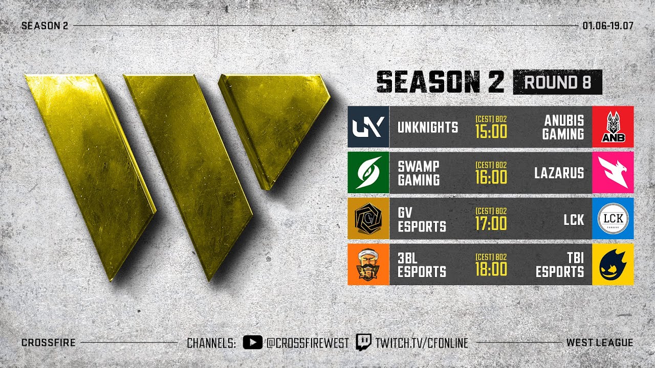 CrossFire West League 2024 - Season 2 - Round 8