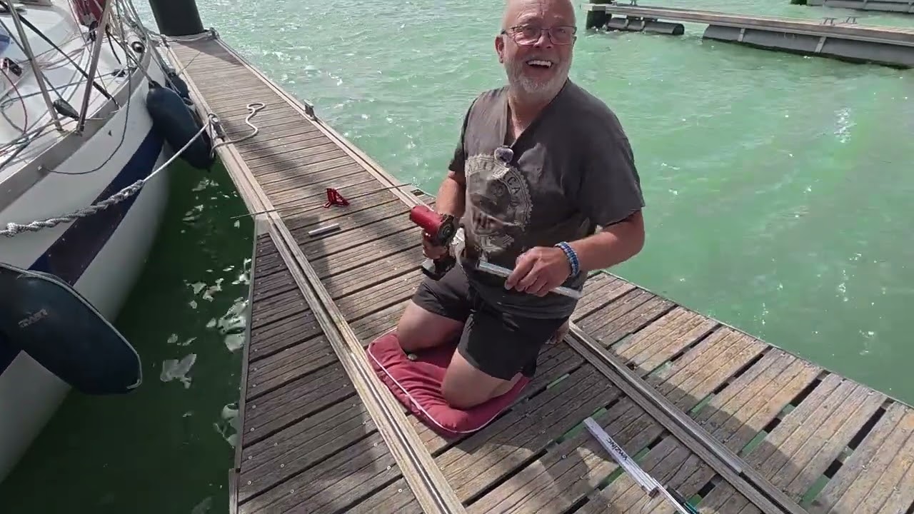 Seezaun zur Reling umbauen