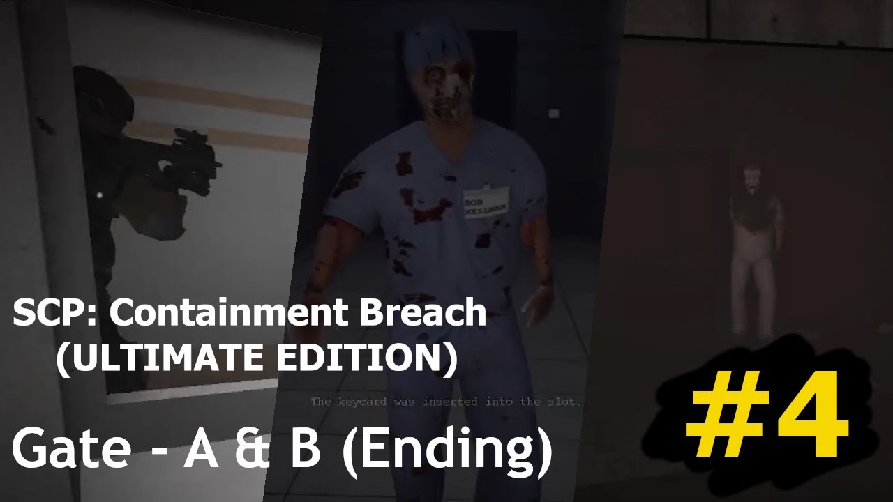 Finally! Escaping the facility! ┃SCP:CB (Ultimate Edition, Mod) Ep.4 [Endings]