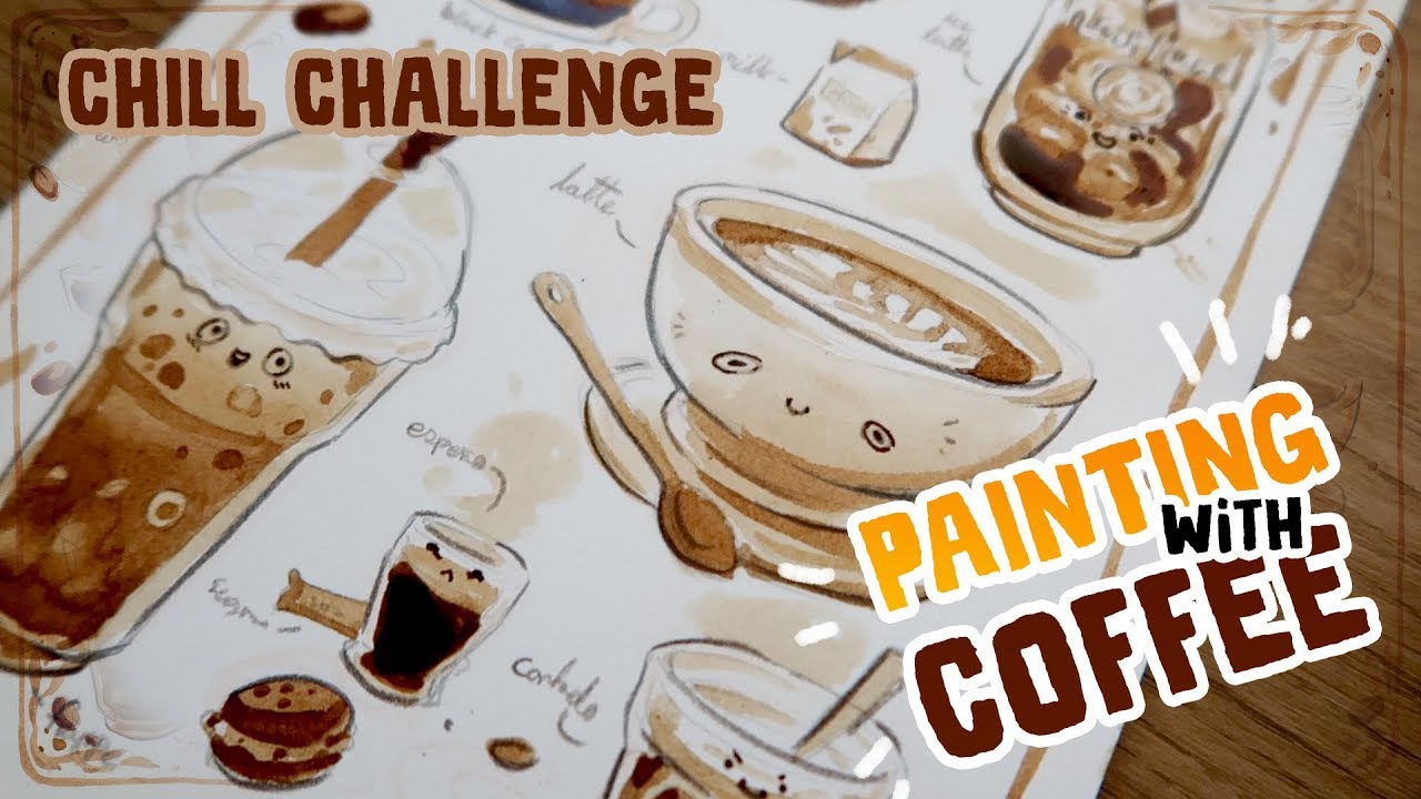 Painting Coffee with Coffee