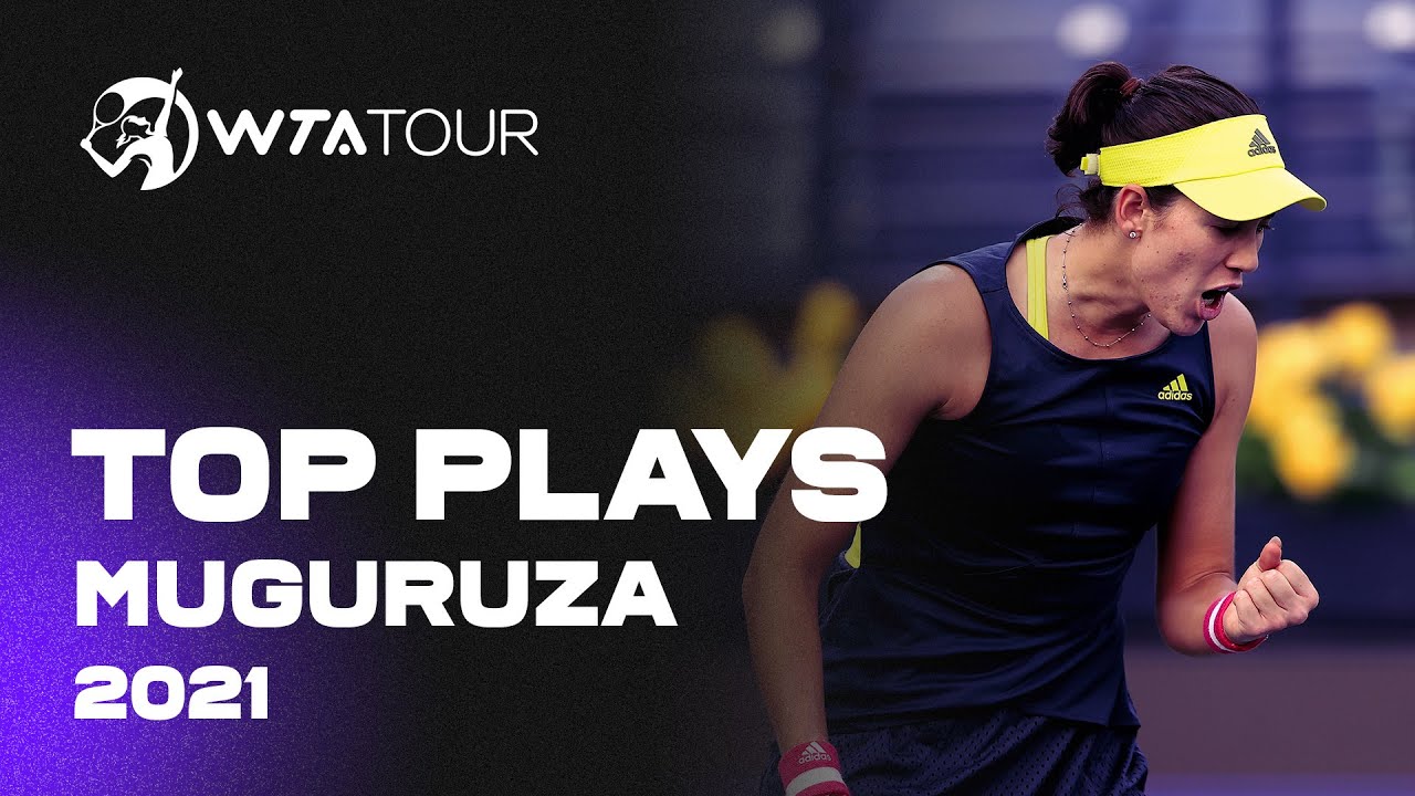 WTA Greatest Hits | Garbiñe Muguruza's top plays in 2021!
