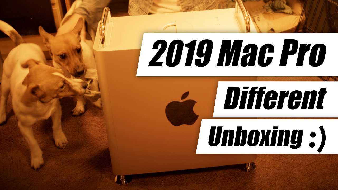 Mac Pro 2019 - Little Bit Different Unboxing :)