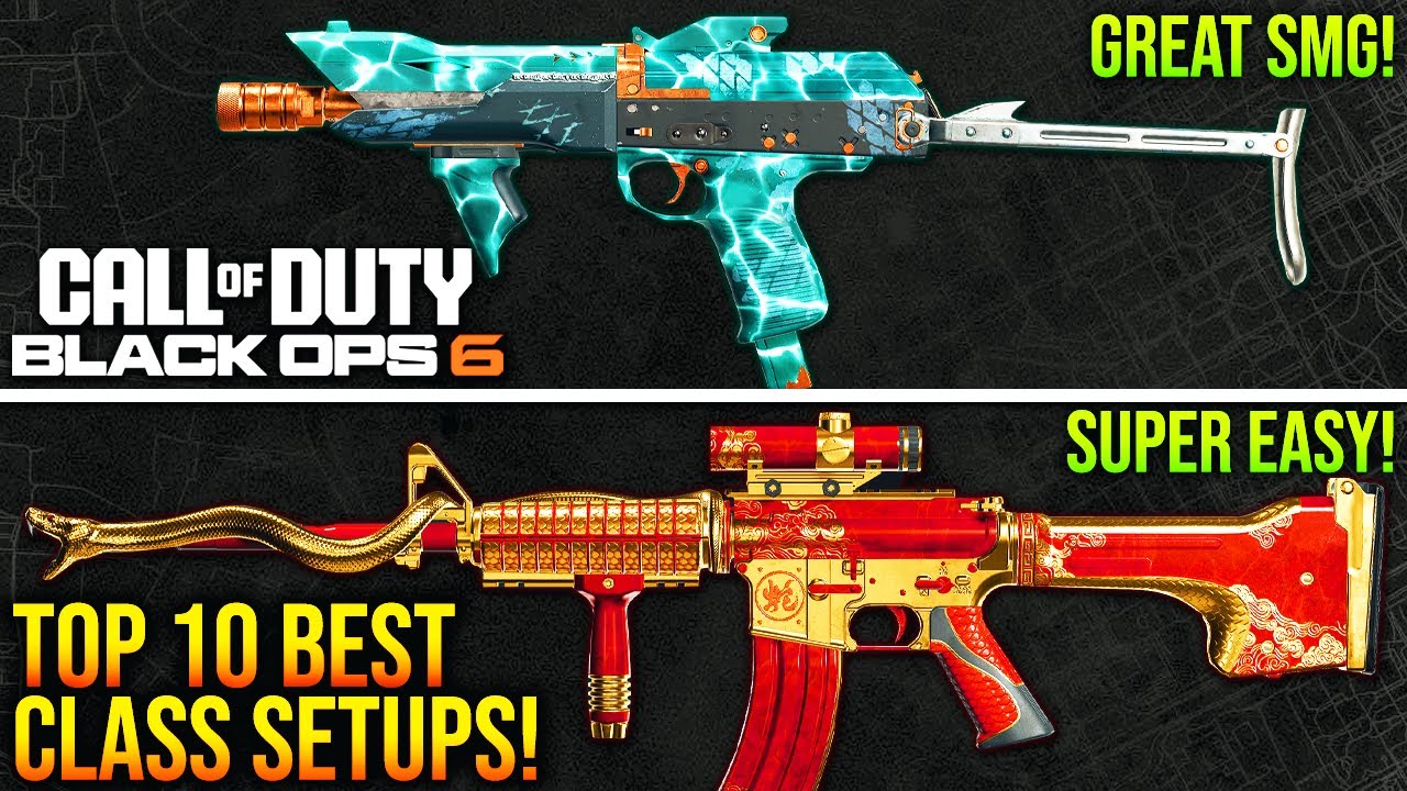 Black Ops 6: New TOP 10 BEST CLASS SETUPS After Update! (BO6 META Weapons)