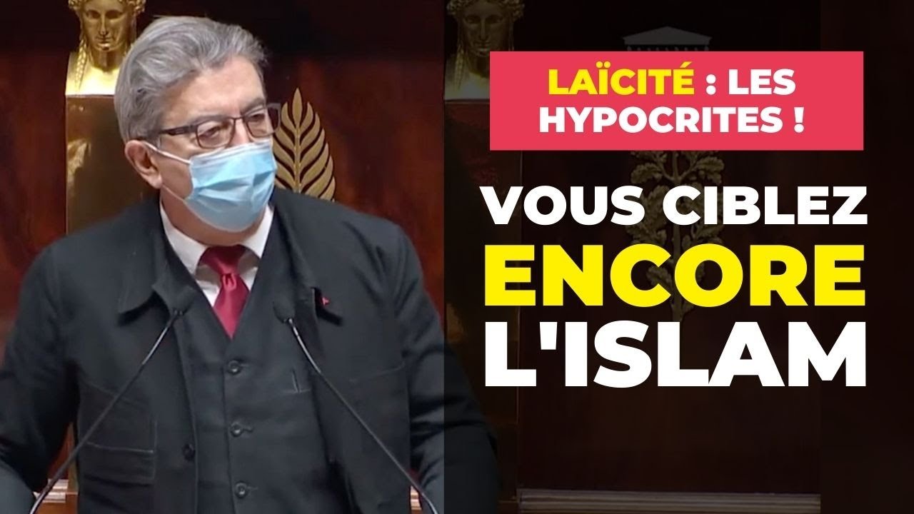 Vous ciblez ENCORE l'islam : hypocrites de la laïcité !