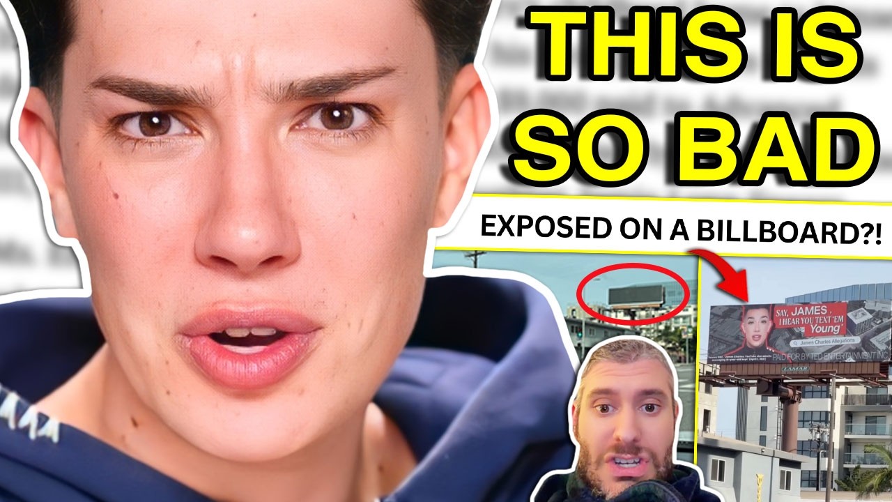 JAMES CHARLES EXPOSED AGAIN ... ethan klein $10k viral billboard