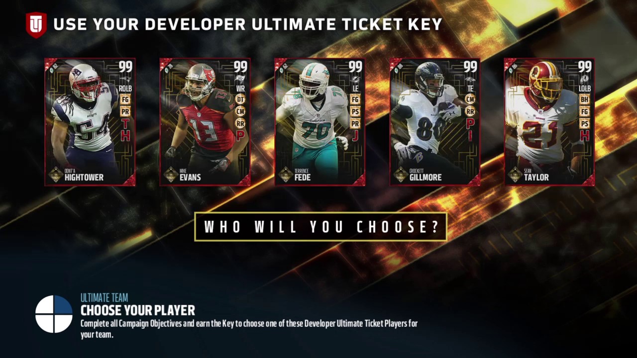 Mut 17 pulled ultimate ticket GRONK