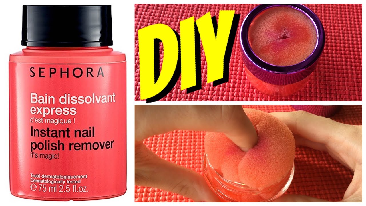 DIY || Nail Polish Remover Jar!!!