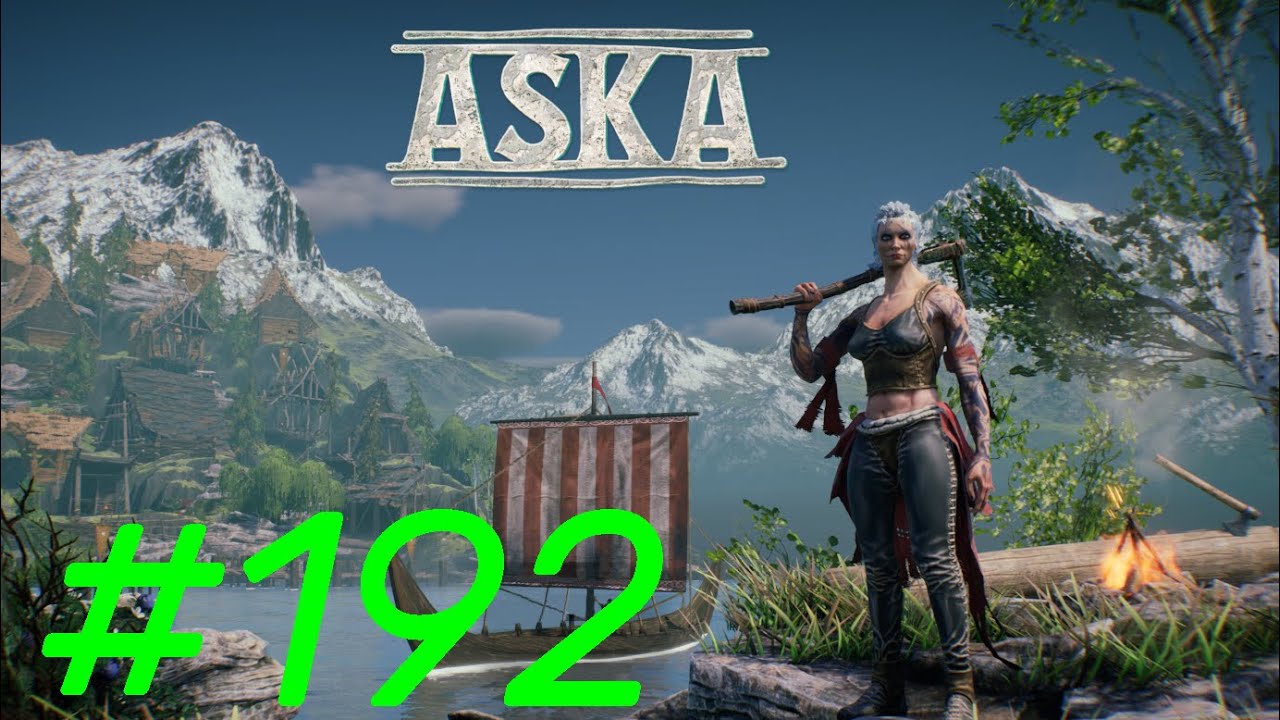 ASKA #192 | Es geht wieder in die Schmiede und Eisenteile werden hergestellt!