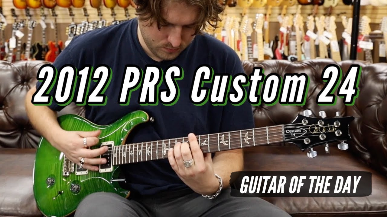2012 PRS Custom 24 Green | Guitar of the Day