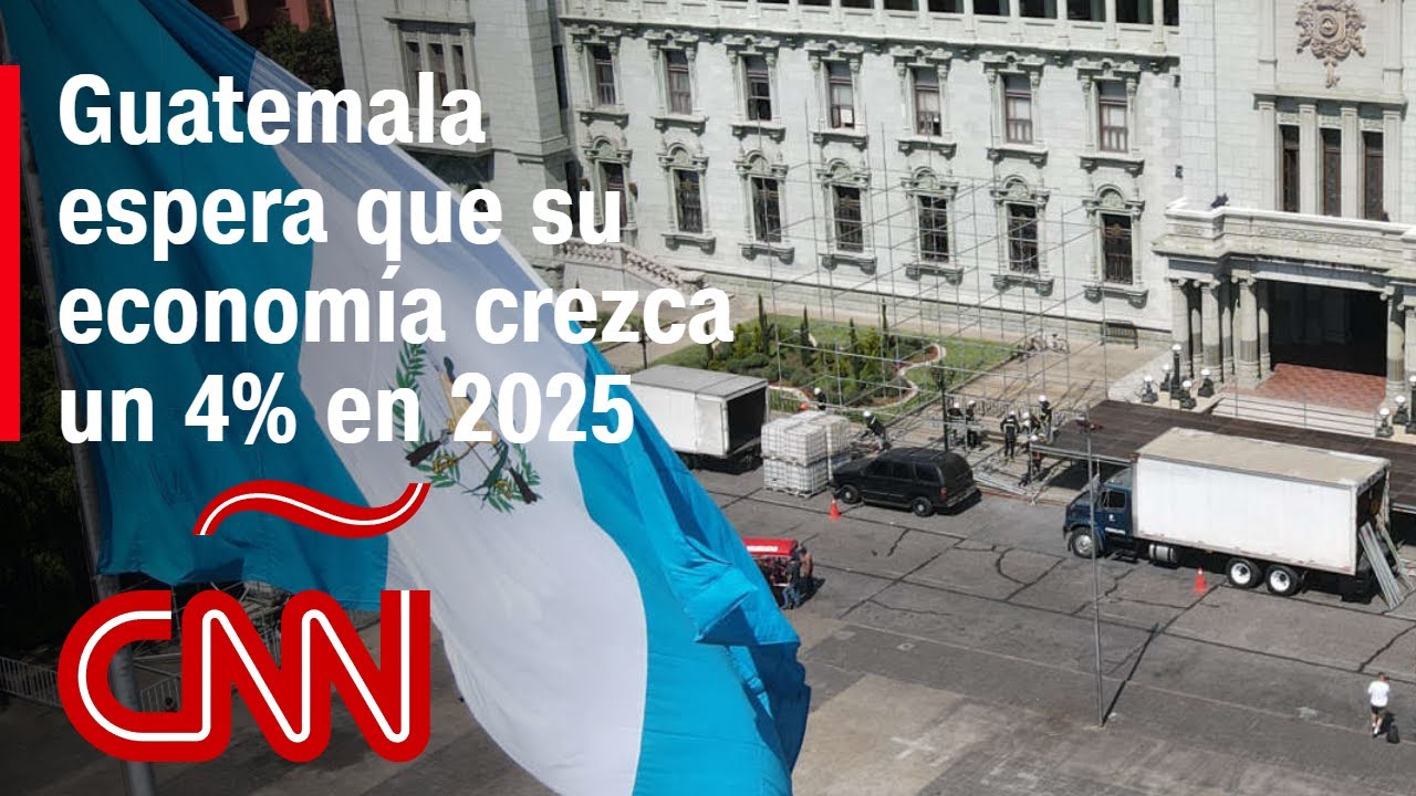 Guatemala espera que su economía crezca un 4% en 2025