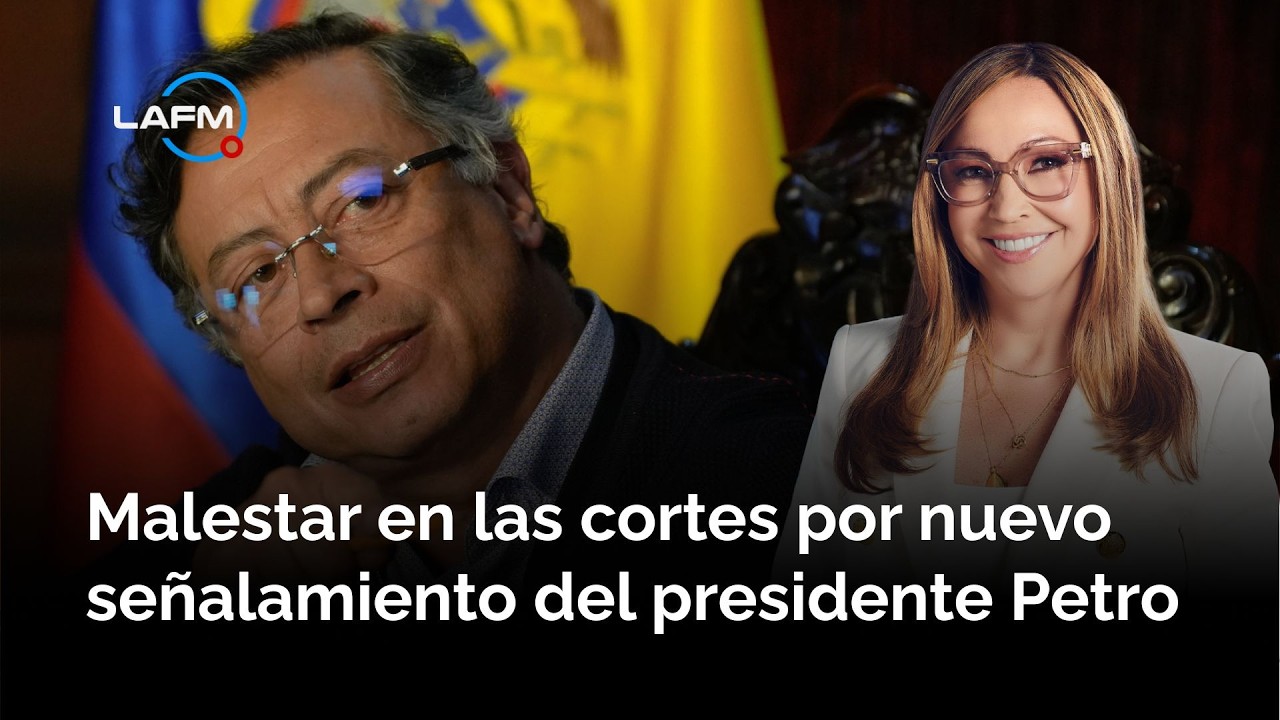 Malestar en las cortes por nuevo señalamiento del presidente Petro